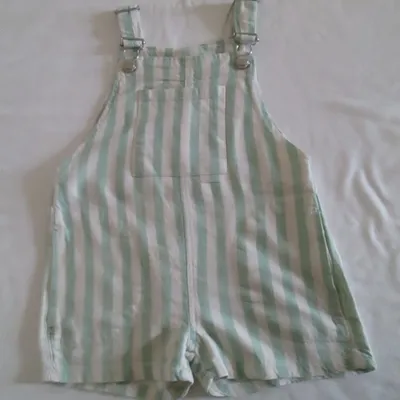 Salopette courte rayée Zara